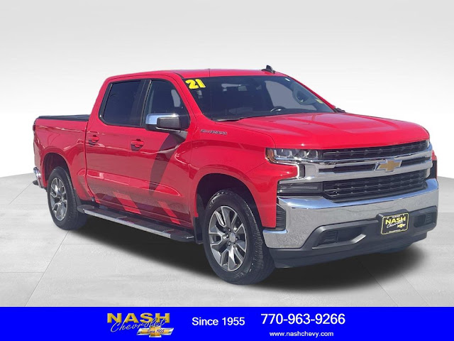 2021 Chevrolet Silverado 1500 LTCrew Cab Short Box 2-Wheel Drive LT